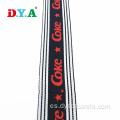 Jacquard Nylon Stripe Elastic para ropa interior